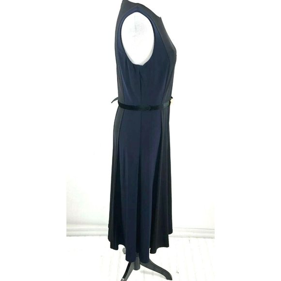 *New LAUREN Ralph Lauren Mid Weight Matte Jersey Murila Sleeveless Dress 10 $108 - Picture 8 of 10